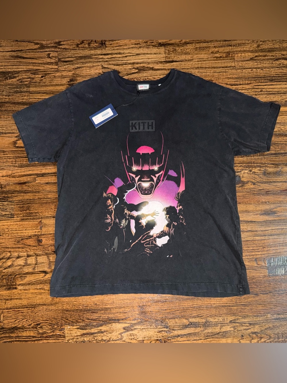 KITH X Marvel Comics Sentinel Vintage Graphic T-Shirt Black Size XL